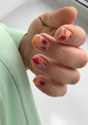 Школа Ногтевого Искусства Golden Star: Абстракция - Дизайн ногтей. Короткие  Ногти. Идеи Для Ногтей. Дизайн Ногтей. #nail #nails… | Nails, Trendy nails,  Pretty nails