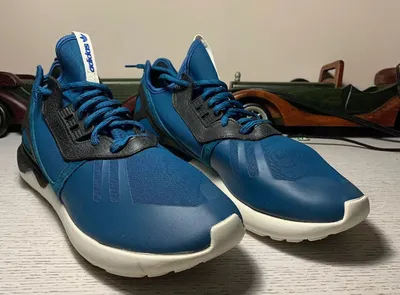 630-)Adidas Tubular Runner Fabric Low Blue ColorRunning Shoes Men Sz 11 |  eBay