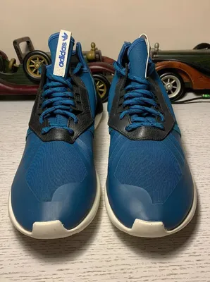 630-)Adidas Tubular Runner Fabric Low Blue ColorRunning Shoes Men Sz 11 |  eBay