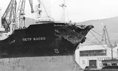 31 августа 1986 года столкнулись восьмипалубный пароход «Адмирал Нахимов» и  сухогруз «Петр Васев»
