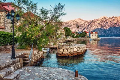 Kotor, Черногория, Адриатическое море Стоковое Изображение - изображение  насчитывающей средневеково, утес: 75884761