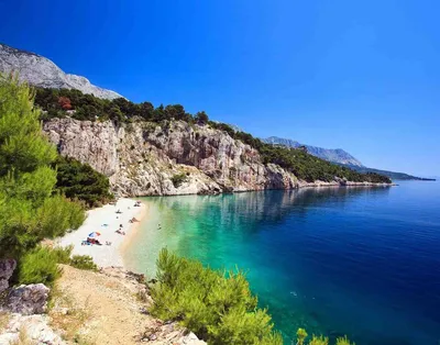 Хорватия - Адриатическое море Стоковое Фото - изображение насчитывающей  ясность, европейско: 32750062