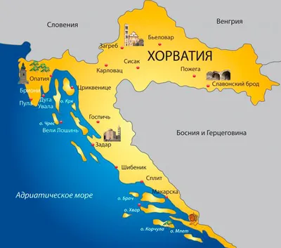 Самые живописные фотографии Адриатического моря в Хорватии | Адриатическое  море хорватия Фото №1299449 скачать