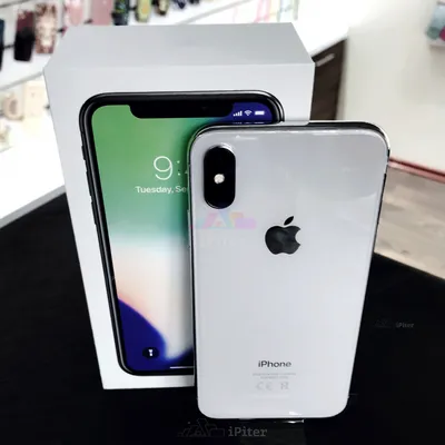 Apple iPhone X 64 ГБ Серебристый EU | Apple iPhone 10 64 ГБ Серебристый EU