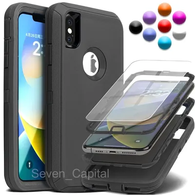 SHIELDON iPhone XS Case - Apple iPhone X / iPhone 10 TPU bumper Case with  Transparent Back Cover - Glacier Series