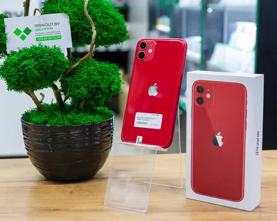 Смартфон Apple iPhone 11 128GB (красный) б/у купить недорого в Минске -  100NOUT