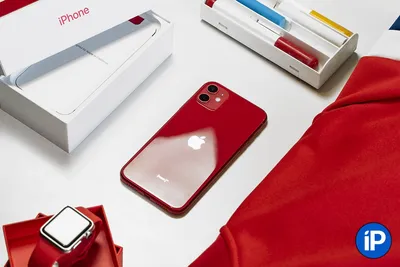 Заднее стекло для iPhone 11, Red | цена 1 990.00Р. Купить с доставкой по  России можно на сайте iReplace или по ☎ 8-800-555-83-35