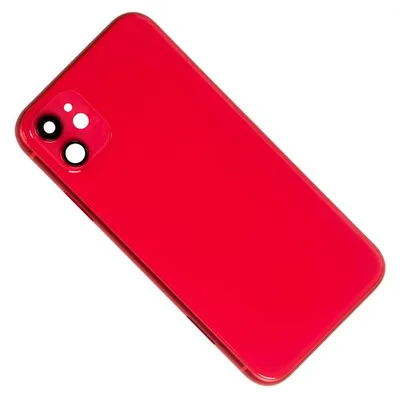 Силиконовый Стеклянный Красный / Черный Градиентный Корпус Чехол для  Телефона iPhone 11 Pro - CatCase