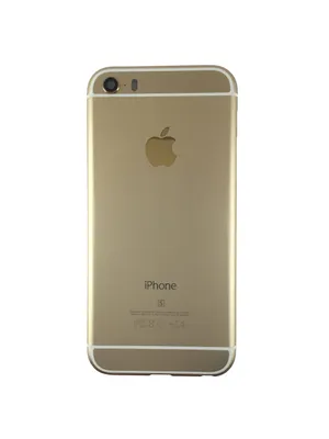 Защитная пленка Gebang для iPhone 5/5S (золотая, 0.26мм,на заднюю крышку)