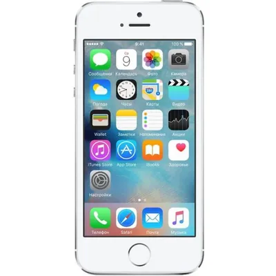 Купить Apple iPhone 5S 16GB Серебристый оригинал с доставкой по Москва