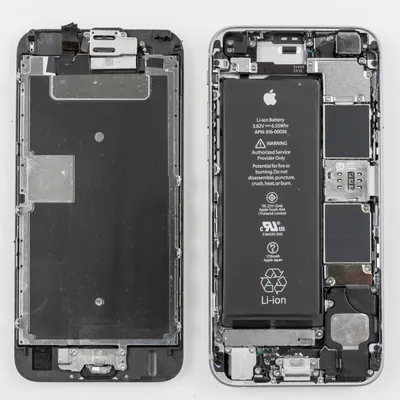 Нижний шлейф зарядки iPhone 6S Original Grey – купить в Киеве и Украине