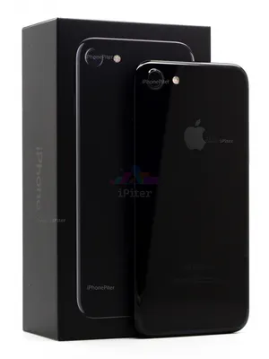 Купить Apple iPhone 7 256Gb Jet Black (Чёрный оникс), официально  восстановленный Apple по низкой цене в СПб