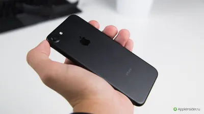 Какой iPhone 7 выбрать - матовый или глянцевый черный?