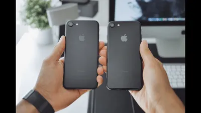 Давайте заляпаем iPhone 7 Jet Black / Черный оникс - YouTube