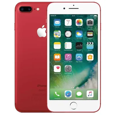 Смартфон Apple iPhone 7 Plus 256Gb, цена телефона. Цвет красный
