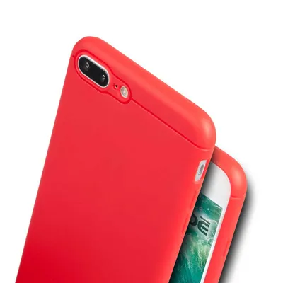 Amazon.com: technext020 iPhone 7 Plus Red Case/iPhone 8 Plus Red Case,  Shockproof Ultra Slim Fit Silicone TPU Soft Gel Rubber Cover Shock  Resistance Protective Back Bumper for iPhone 7 Plus/iPhone 8 Plus