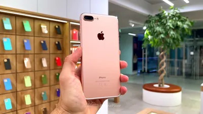 Apple iPhone 7 Plus Розовое золото 3D Модель $49 - .3ds .c4d .fbx .obj .max  - Free3D