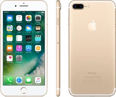 Купить Apple iPhone 7 Plus 128 ГБ Золотой с доставкой по России