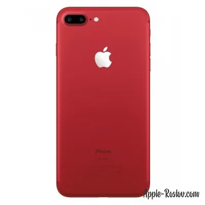 Первый отзыв на красный iPhone 7