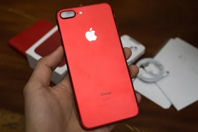 Чехол Soft Case Silicone для Apple iPhone 7 / iPhone 8 Красный