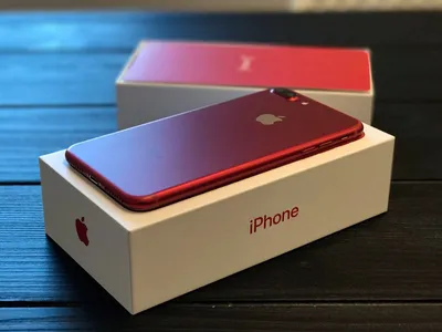 Корпус для iPhone 7 в стиле для iPhone X (10) красное стекло Product RED с  доставкой по России
