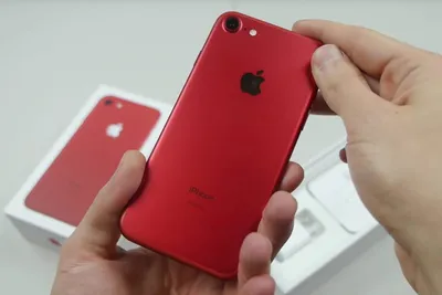 Давайте распакуем красный iPhone 7 Plus PRODUCT(RED) - что в коробке?