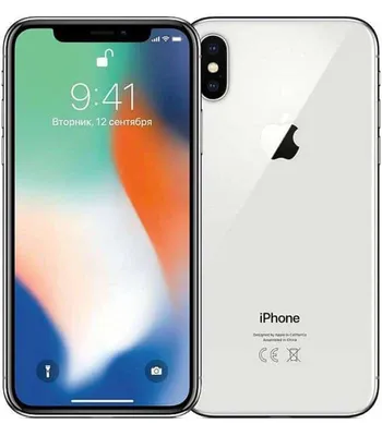 iPhone X 256 Gb Silver(серебристый) - NiceApple Магазин Электроники