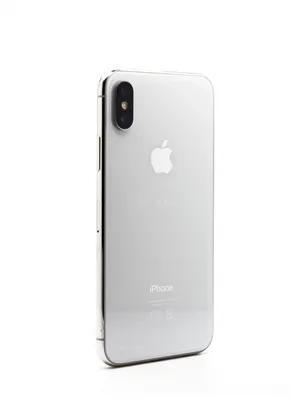 Купить Apple iPhone X 64Gb Silver без аксессуаров и коробки по низкой цене  в СПб