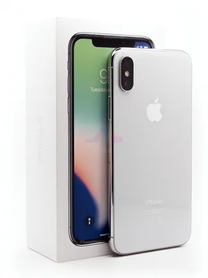 Купить Apple iPhone X 64Gb Silver (Серебристый) по низкой цене в СПб