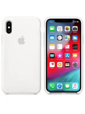 Чехол Soft Case Silicone для Apple iPhone X / iPhone XS Белый