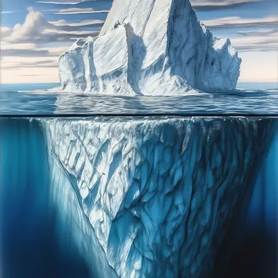 Айсберг фото под водой 76 фото