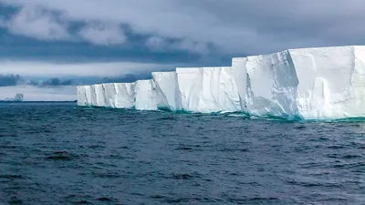 Как образуются и растут айсберги