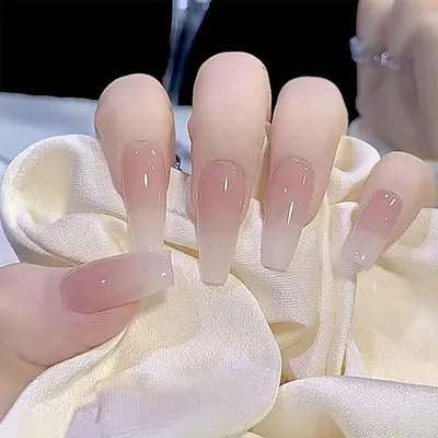хамелеон зеркало акриловые ногти короткие стилеты ногти полное покрытие  накладные ногти салон маникюрный инструмент фиолетовый синий| Alibaba.com