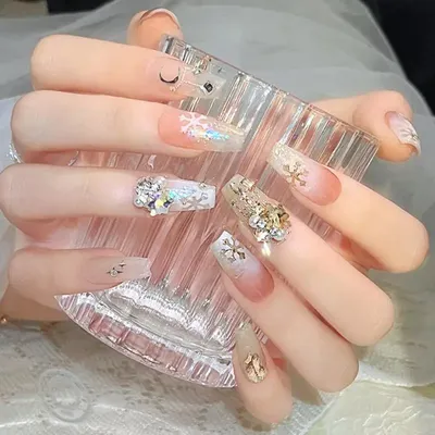 Украшение для ногтей Дизайн ногтей Гель-лак для ногтей декор для ногтей  Подвеска для ногтей блестящие украшения для ногтей драгоценные камни |  AliExpress