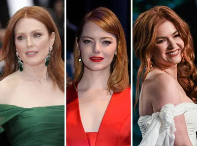 Актрисы с рыжими волосами фото фото