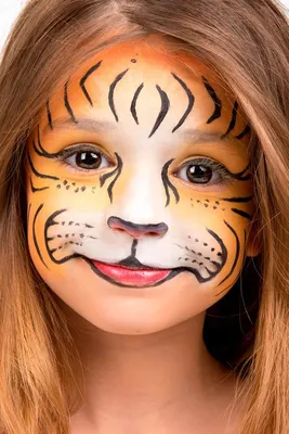 Тигр - пример аквагрима - Таня Маслова