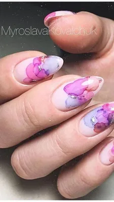 Акварельные капли на ногтях: идеи, которые принесут нежность в ваш образ  (60 фото + видео) - Журнал Элис | Дизайнерские ногти, Ногти, Красивые ногти
