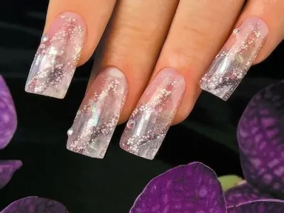 Анастасия on X: \"#Nails #NailDesign #NailArt #Ногти #НаращиваниеНогтей  #ДизайнНогтей #Аквариум #Сухоцветы #Edge http://t.co/DaPKZ8Rrzh\" / X