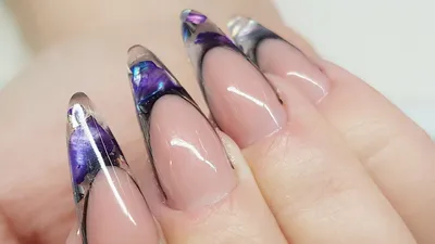 Что такое аквариумный дизайн ногтей - Студия красоты \"NailsProfi\"