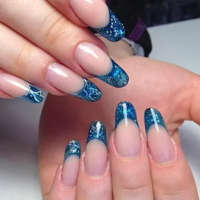 cool Изысканный аквариумный дизайн ногтей (50 фото) — Секреты стильного  маникюра Check more at https://dnevniq.com/akvariumnyiy-dizayn-no… | Nails,  Beauty, Trending