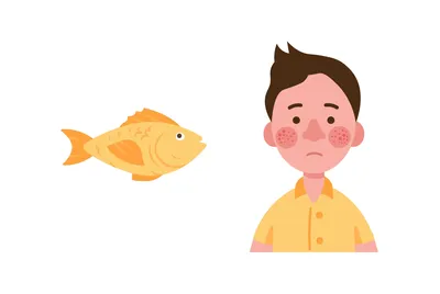 Аллергия на рыбу: симптомы, проявления и влияние психосоматики - Медправда