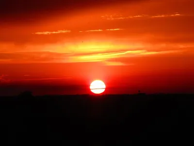Алый закат | Sunset, Sky, Celestial