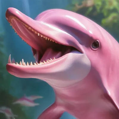 Боуто: розовый дельфин, который терпеть не может людей и своих сородичей |  ВКонтакте