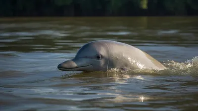 Амазонский розовый дельфин. | Пикабу