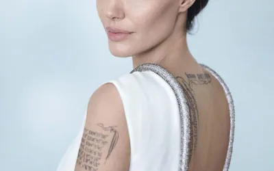 Изысканная Анджелина Джоли показала свои тату в фотосессии — Гламур