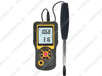 Анемометр с горячей проволокой «HT-9830» (датчик измерения скорости ветра,  измеритель скорости воздушного потока) купить по цене 7200 рублей в  интернет-магазине Spycams.ru в Москве