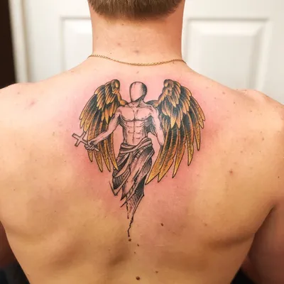 Tattoo the Guardian Angel - Тату ангел-хранитель — Steemit