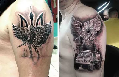 Тату, ангел хранитель воина #tattoo #tattooartist #tattooing #юрга #арт  #кузбасс #графика - YouTube