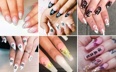 Sexy Lady Shaped Stickers For Nails Flower English Letters Face Cheap Water  Tattoos Nail Art Sticker Decoration Accessories - AliExpress