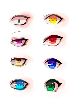 Анимешные глаза | Пикабу